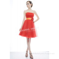 Tailor Made Flower Trimmed Tulle Bridesmaid Dress New Party Gowns